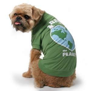  Bark If You Love the Planet Dog Tee S : Pet Supplies