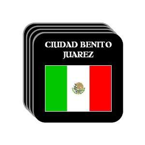  Mexico   CIUDAD BENITO JUAREZ Set of 4 Mini Mousepad 