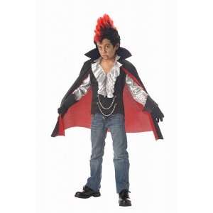   Rockin Vampire Rock Star Child Costume Punk Rock Mohawk: Toys & Games