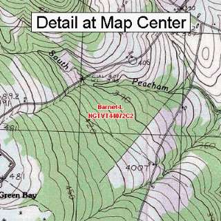   Map   Barnet L, Vermont (Folded/Waterproof)