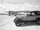1928 ford model a and tri motor airplane print 0400