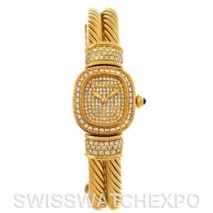 David Yurman Limited Edition Chelsea Cable 18K Yellow Gold 2.25 ct 