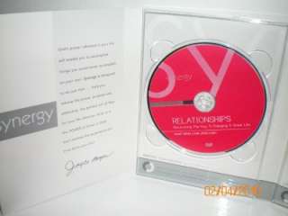 Joyce Meyer Synergy Relationships 1 DVD 2 CDs Book NEW  
