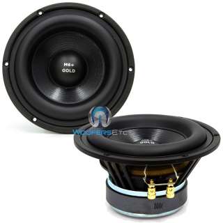 M6+ GOLD CDT AUDIO 6.5 240 WATT MIDRANGE MIDBASS SUBWOOFER SPEAKERS 