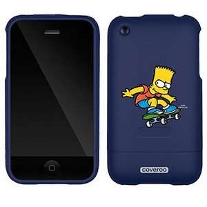  Skateboarding Bart Simpson on AT&T iPhone 3G/3GS Case by 