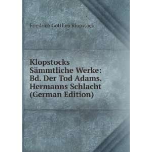   Schlacht (German Edition) Friedrich Gottlieb Klopstock Books