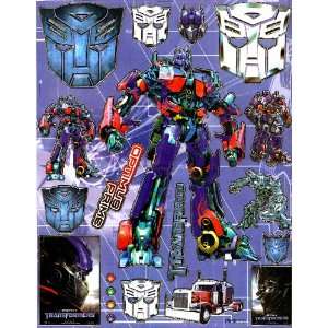  Transformers STICKER Sheet PM119 ~ Optimus Prime Autobot 