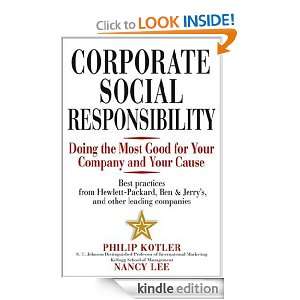   and Your Cause Philip Kotler, Nancy Lee  Kindle Store