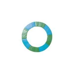 10ft Basic Blue Green Round Trampoline Pad Sports 