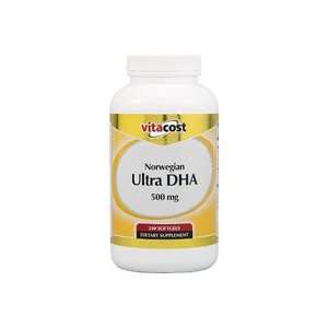  Vitacost Norwegian Ultra DHA    500 mg   240 Softgels 
