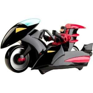   Brave and The Bold: Batman Batcycle and Batman Figure: Toys & Games