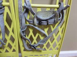 VINTAGE TRAPPE OF ASPEN SNOW SHOES   YELLOW  