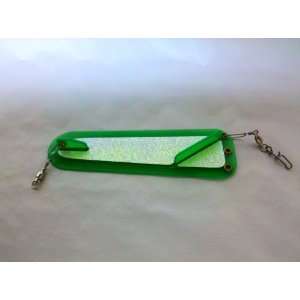   Flasher, Green with Glow Crushed Ice tape