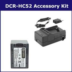  Sony DCR HC52 Camcorder Accessory Kit includes SDM 109 