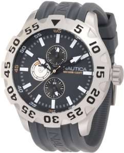  Nautica Mens N15609G BFD 100 Multifunction Watch: Nautica 