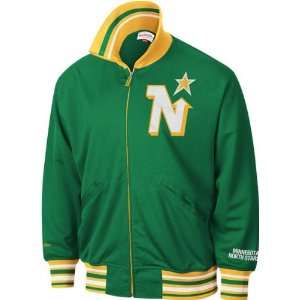 Minnesota North Stars Mitchell & Ness Center Ice Jacket:  
