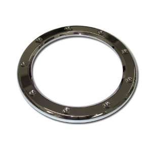 AutoXccessory Chrome Plated Billet Fuel Trim Ring, for the 2006 Hummer 