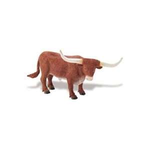  Wild Safari Farm Texas Longhorn Bull Model Toy: Toys 