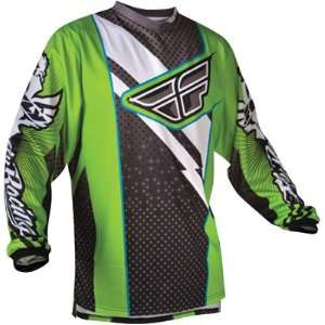  Fly Racing 2012 F 16 Race Motocross Jersey Green/Black XXL 