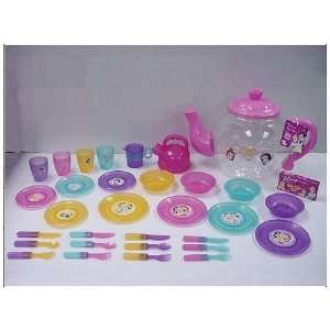  Disney Princess Deluxe Tea Set 33pc: Toys & Games
