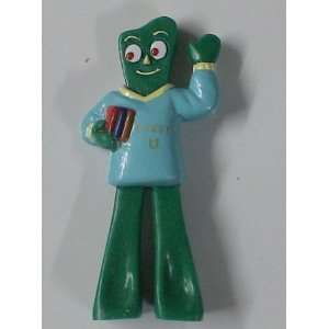    Vintage 1989 Gumby PVC Figure College Student 