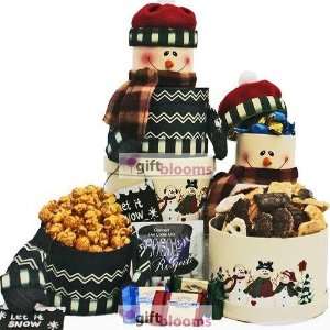  Stacking Snowman Christmas Holiday Gift Tower: Home 