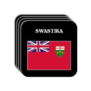  Ontario   SWASTIKA Set of 4 Mini Mousepad Coasters 