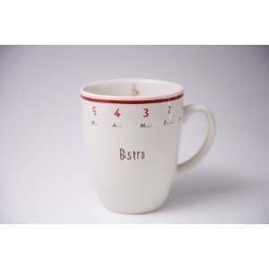  RED 365 Bistro Mug Cup