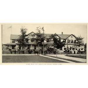 1909 Print Building Cliff Haven Catholic School Canada Lake Champlain 