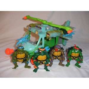  TMNT HELICOPTER W FIGURES 