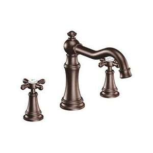  Moen TS22101ORB Weymouth Oil rubbed bronze two handle high 