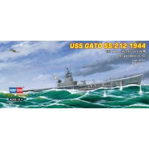   Gato SS212 Submarine 1944 1 700 Hobby Boss:  Toys & Games
