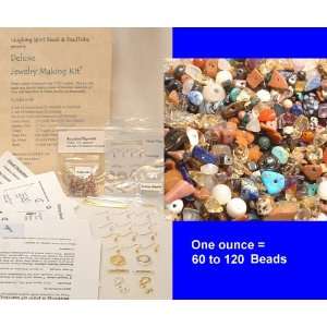  DELUXE Bead Kit   Jewelry Making Kit with Gemstones Arts 