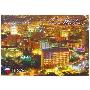 com San Antonio Postcard   Night, San Antonio Postcards, San Antonio 