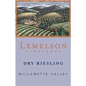  Lemelson Dry Riesling 2009 Grocery & Gourmet Food