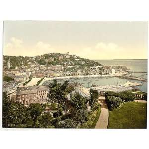  From Waldren Hill,Torquay,England,1890s: Home & Kitchen