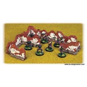  VOID Miniatures Scenics Ruined Walls Toys & Games