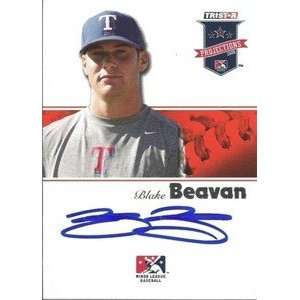  Seattle Mariners Blake Beavan Signed 2008 Projections Card 