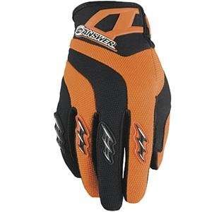   Racing Youth Syncron Gloves   2010   Youth X Small/Orange Automotive