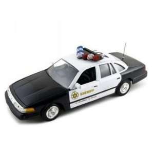   Los Angeles Police Sheriff Diecast Car Model 1/24: Toys & Games