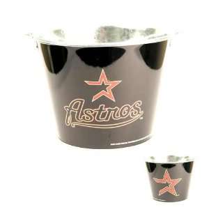  Houston Astros Metal Beer Bucket (Holds 8 Bottles and Ice 