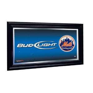  New York Mets Bud Light Beer Pub Mirror MLB Everything 