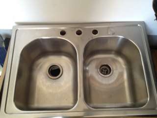 Moen stainless kitchen sink double bowl undermount top mount  