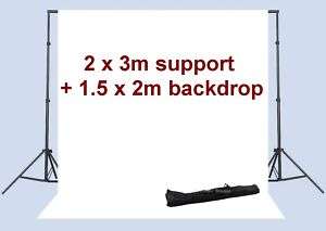 Photo Studio Background Backdrop Support System 7x10 ft  