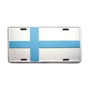  Finland   6 x 12 Metal License Plate Automotive