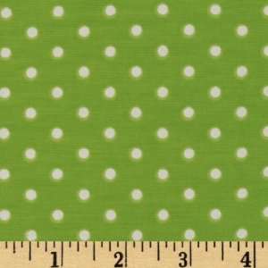  58 Wide Rayon Shirting Lotte Dot Lime Fabric By The Yard 