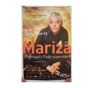  Mariza Poster Portugal Fado Superstar 