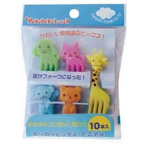  Bento Box Decoration   Animals / Food Pick 10pcs (colors 