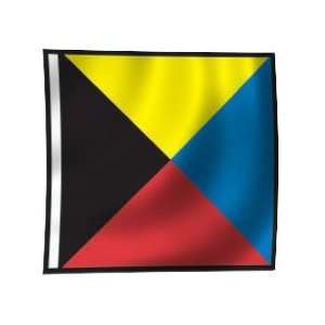  Signal Code Flag Size 10 Nylon Z With Ash Toggles