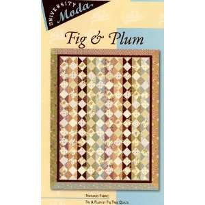  Fig & Plum Quilt Pattern By The Each: Arts, Crafts 